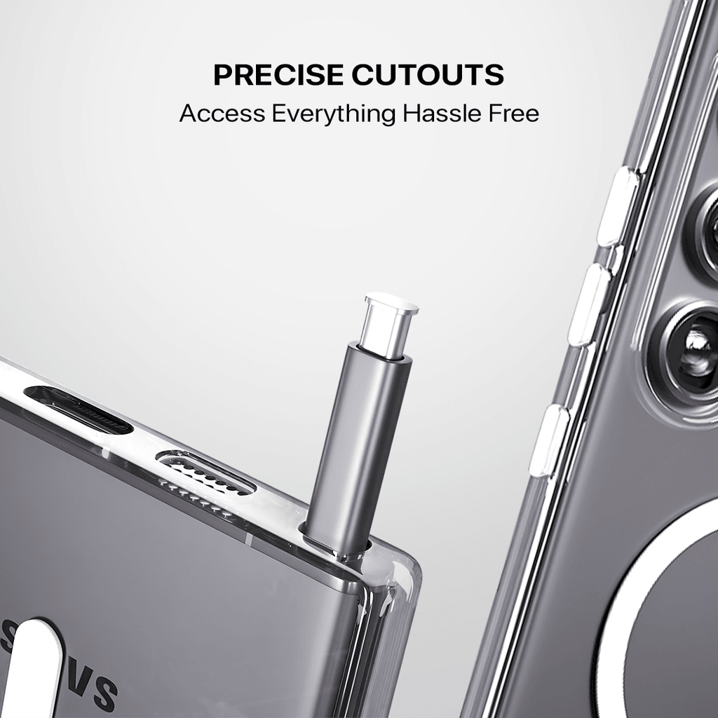 Anti Yellow Magsafe Clear Case Samsung - Galaxy S24 Ultra