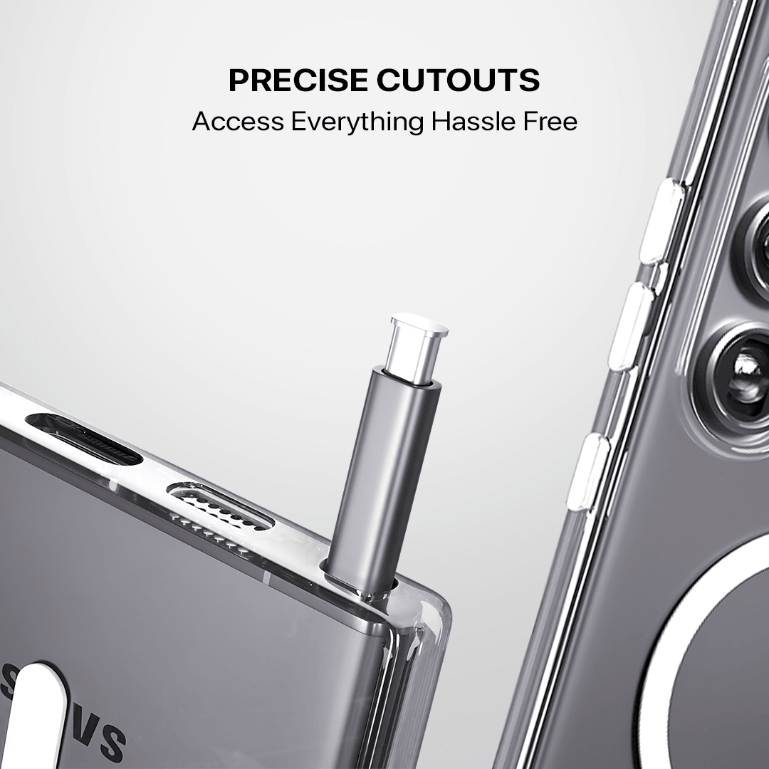Anti Yellow Magsafe Clear Case Samsung - Galaxy S24 Ultra