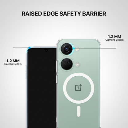 Anti Yellow Magsafe Clear Transparent Case - One Plus Nord 3