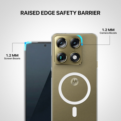 Anti Yellow Magsafe Clear Case - Motorola SIGNATURE