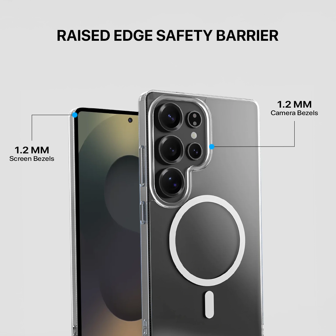 Anti Yellow Magsafe Clear Case Samsung - Galaxy S22 ULTRA