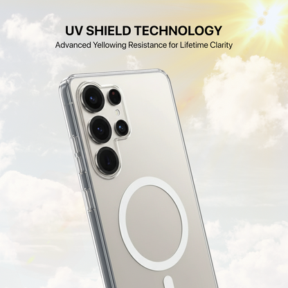 Anti Yellow Magsafe Clear Case Samsung - Galaxy S22 ULTRA