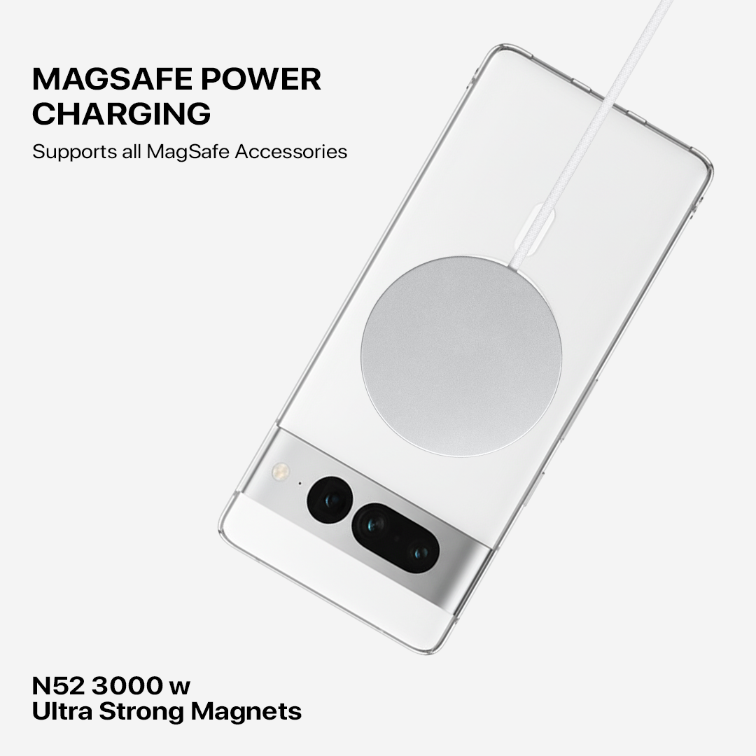 Anti Yellow Magsafe Clear Transparent Case - Google Pixel 7 Pro