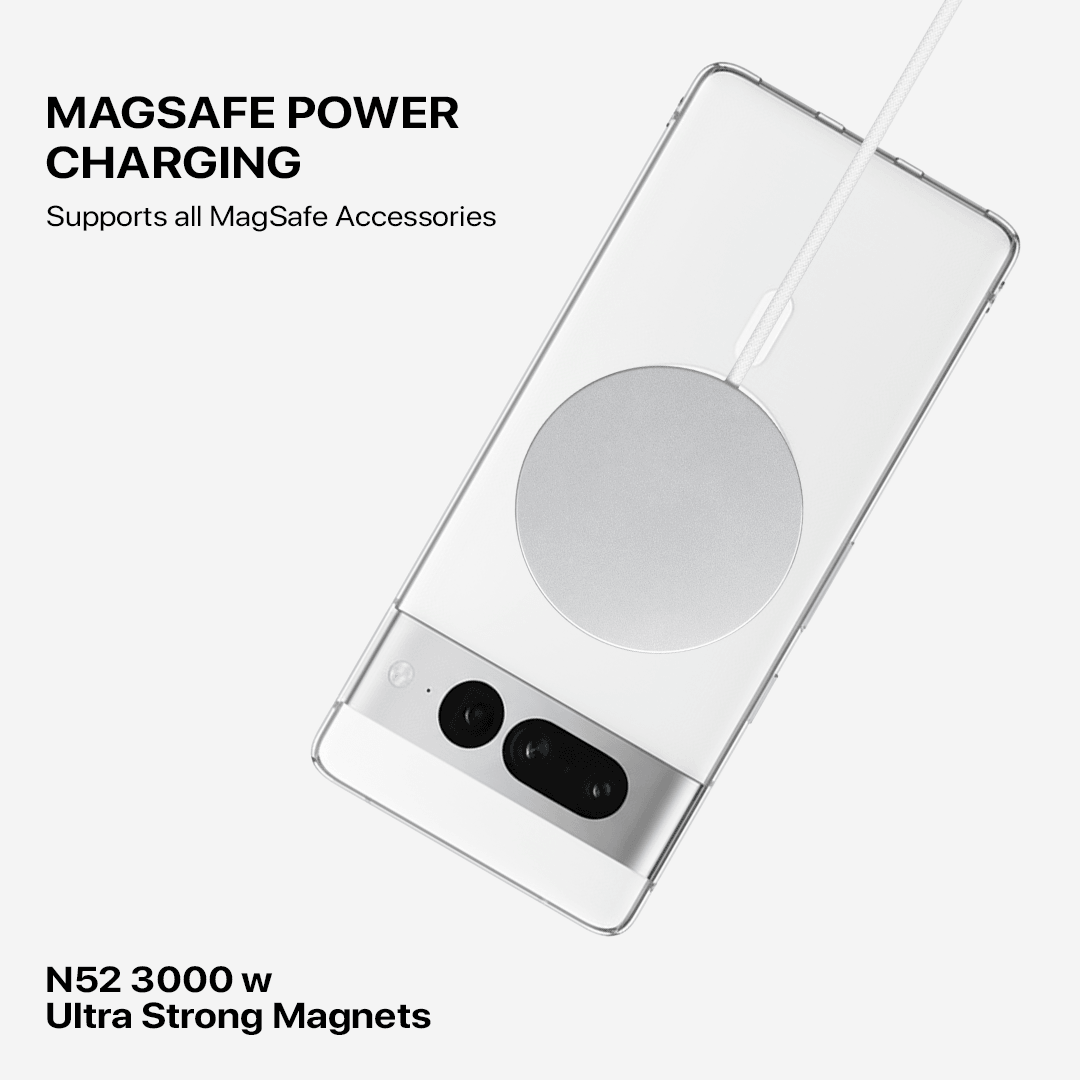 Anti Yellow Magsafe Clear Case - Google Pixel 7 Pro