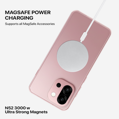 Anti Yellow Magsafe Clear Transparent Case - One Plus 13 S