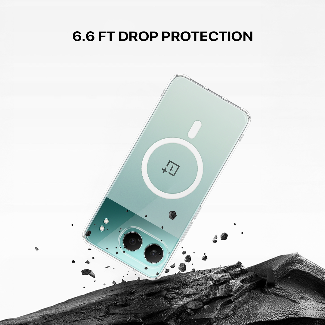 Anti Yellow Magsafe Clear Transparent Case - One Plus Nord 4