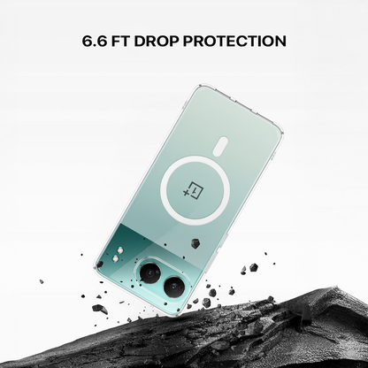 Anti Yellow Magsafe Clear Transparent Case - One Plus Nord 4