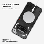 Anti Yellow Magsafe Clear Transparent Case - Nothing (PH 3A)