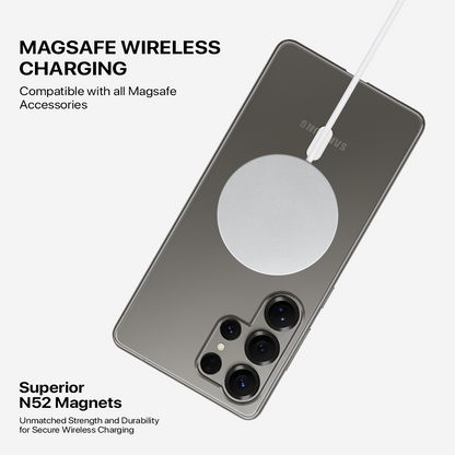 Anti Yellow Magsafe Clear Case Samsung - Galaxy S23 PLUS