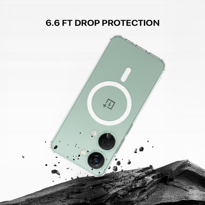 Anti Yellow Magsafe Clear Transparent Case - One Plus Nord 3