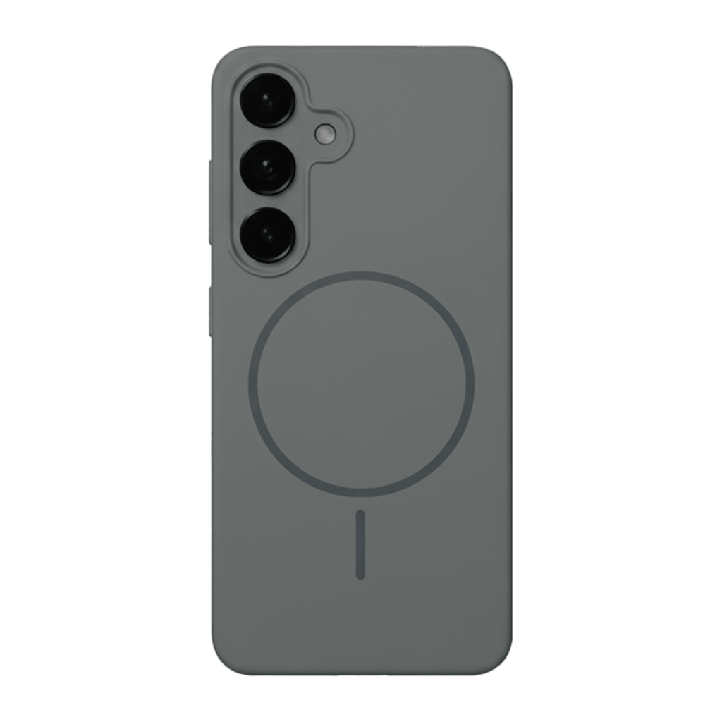 Anti Dust Magsafe Silicone Case - Samsung S23 PLUS (Grey)