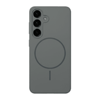 Anti Dust Magsafe Silicone Case - Samsung S23 PLUS (Grey)