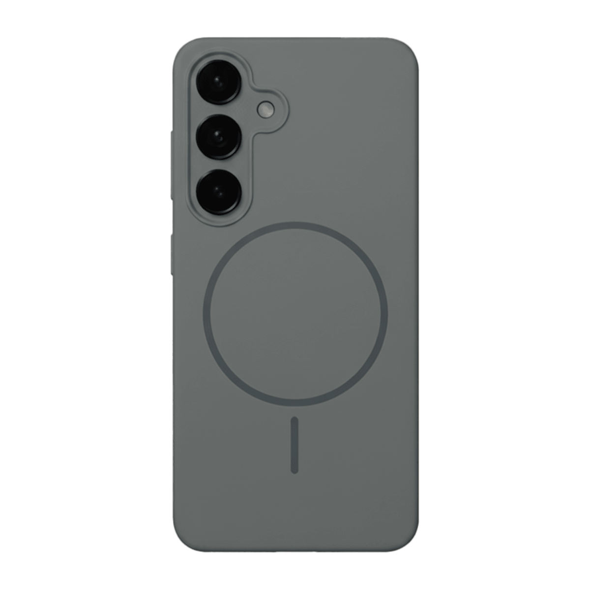 Anti Dust Magsafe Silicone Case - Samsung S23 (Grey)