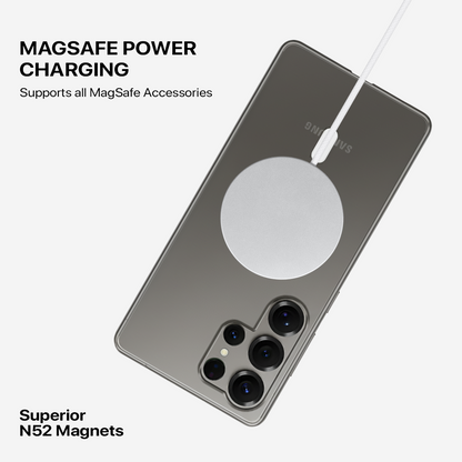 Anti Yellow Magsafe Clear Case Samsung - Galaxy S24 Ultra