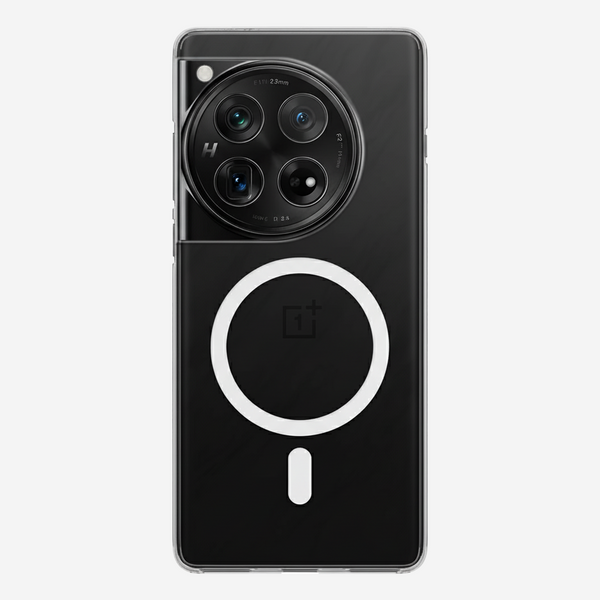 Anti Yellow Magsafe Clear Transparent Case - One Plus 12