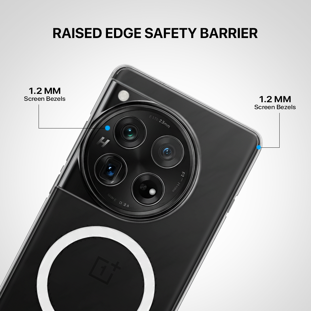 Anti Yellow Magsafe Clear Transparent Case - One Plus 12