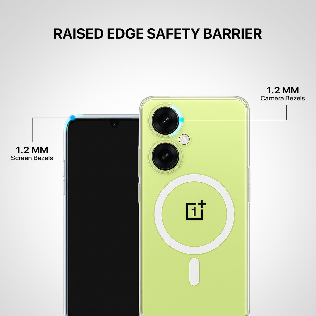 Anti Yellow Magsafe Clear Transparent Case - One Plus Nord CE3