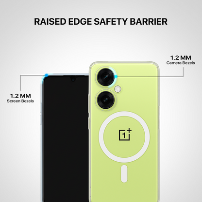 Anti Yellow Magsafe Clear Transparent Case - One Plus Nord CE3