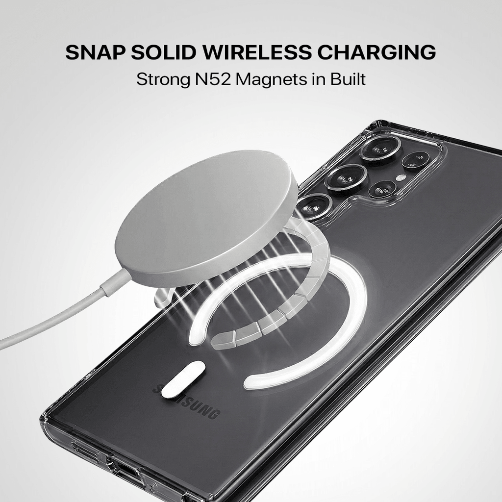 Anti Yellow Magsafe Clear Case Samsung - Galaxy S24 Ultra
