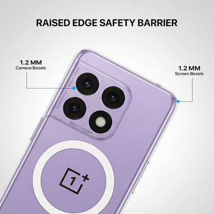 Anti Yellow Magsafe Clear Transparent Case - One Plus 10 Pro