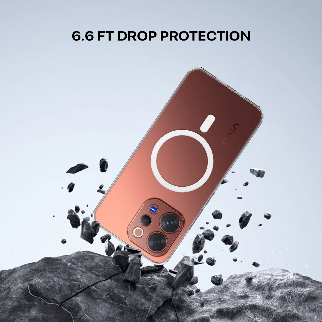 Anti Yellow Magsafe Clear Case - VIVO V70 E