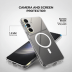 Anti Yellow Magsafe Clear Case Samsung - Galaxy A35 by Casence