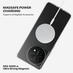 Anti Yellow Magsafe Clear Case - One Plus 11R