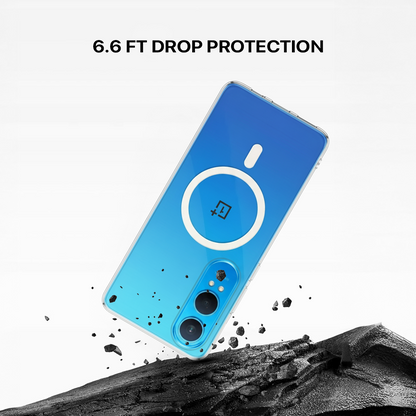 Anti Yellow Magsafe Clear Transparent Case - One Plus NORD CE4 Lite