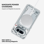 Anti Yellow Magsafe Clear Transparent Case - Nothing (PH 4A)