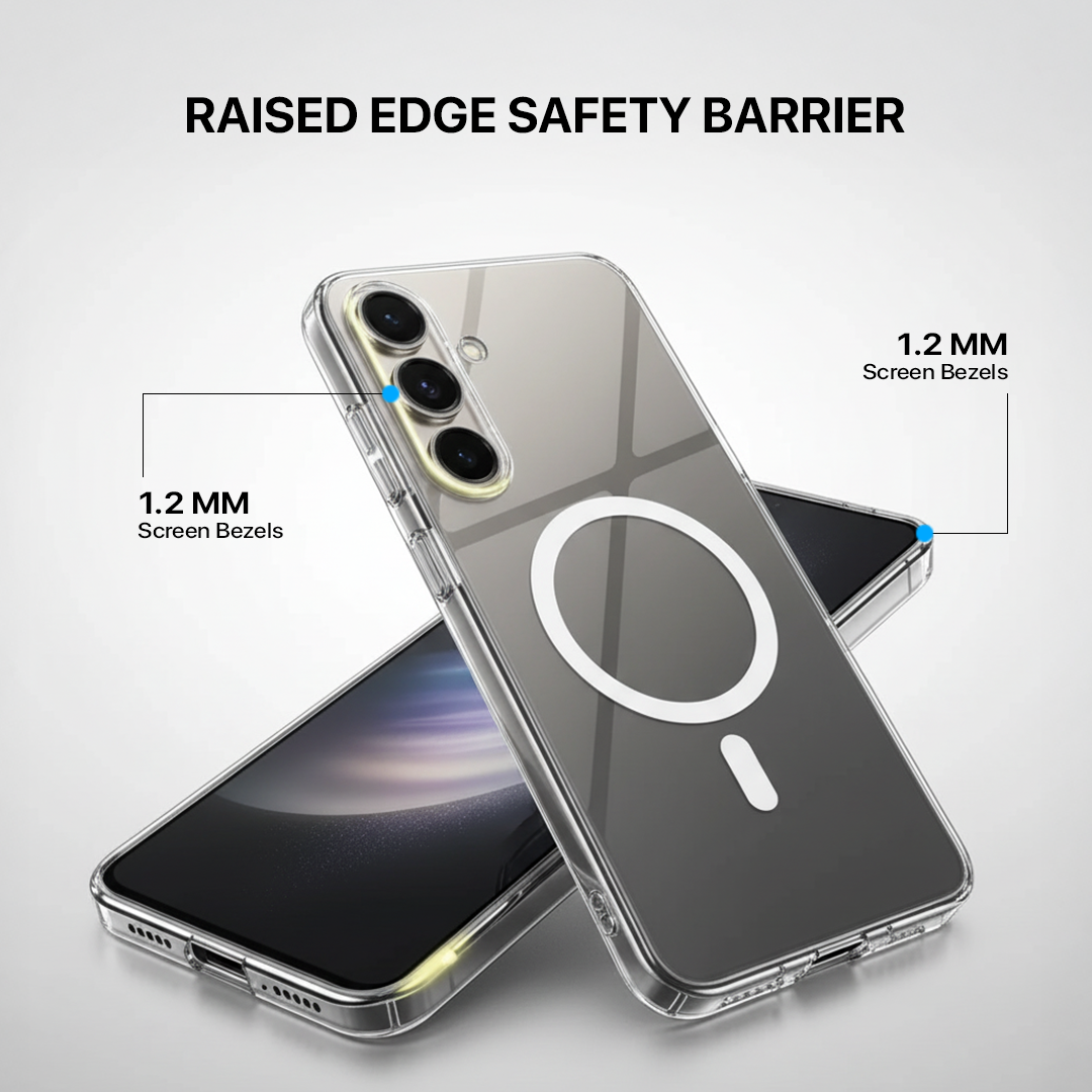 Anti Yellow Magsafe Clear Case Samsung - Galaxy S23 PLUS