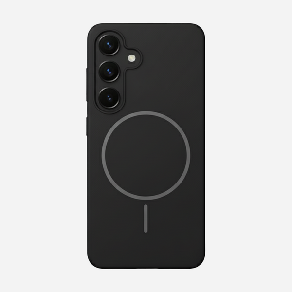 Anti Dust Magsafe Silicone Case - Samsung S24 (Black)