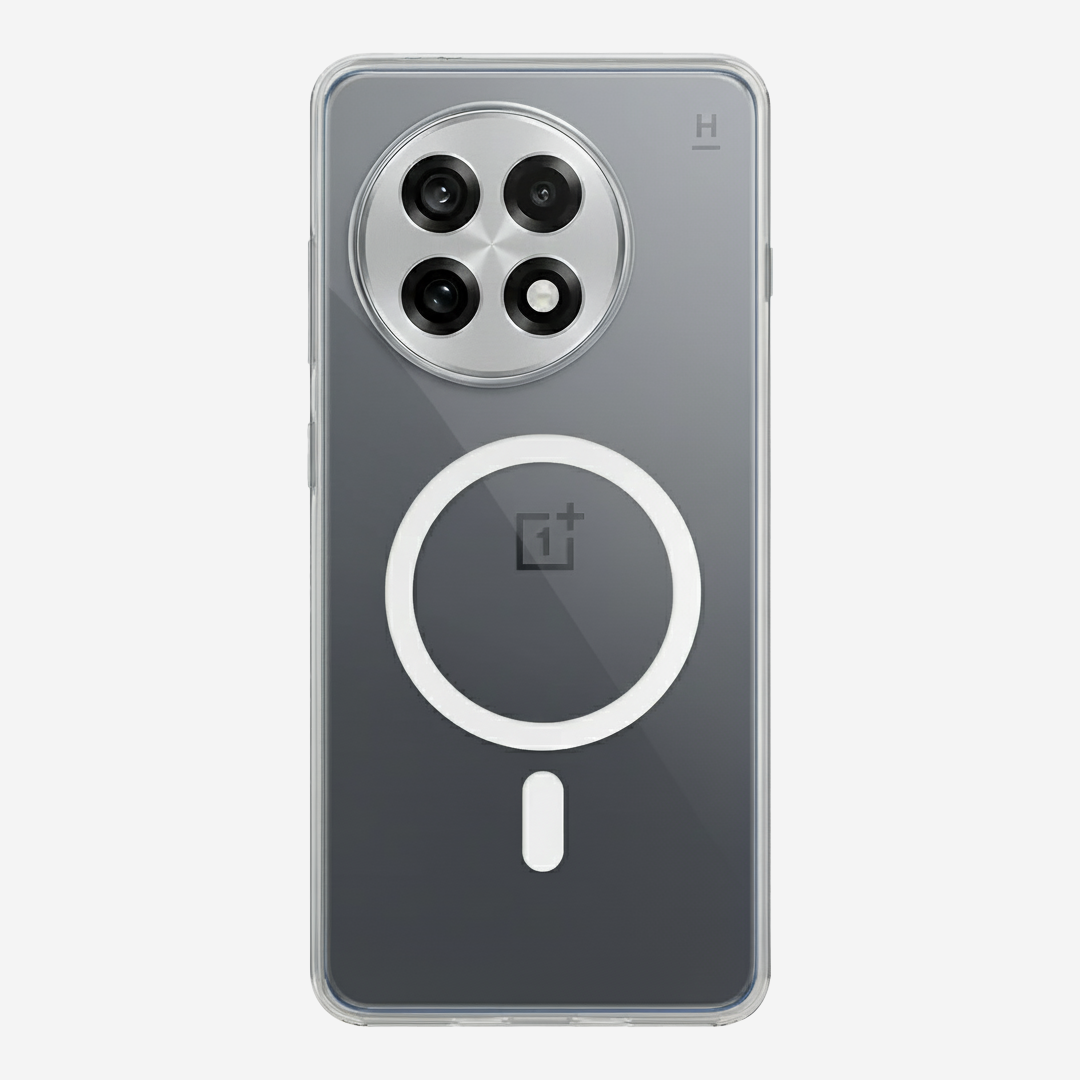 Anti Yellow Magsafe Clear Transparent Case - One Plus 13 R