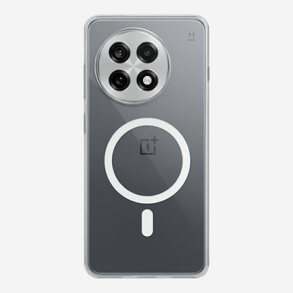 Anti Yellow Magsafe Clear Transparent Case - One Plus 13 R