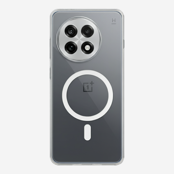 Anti Yellow Magsafe Clear Transparent Case - One Plus 13 R