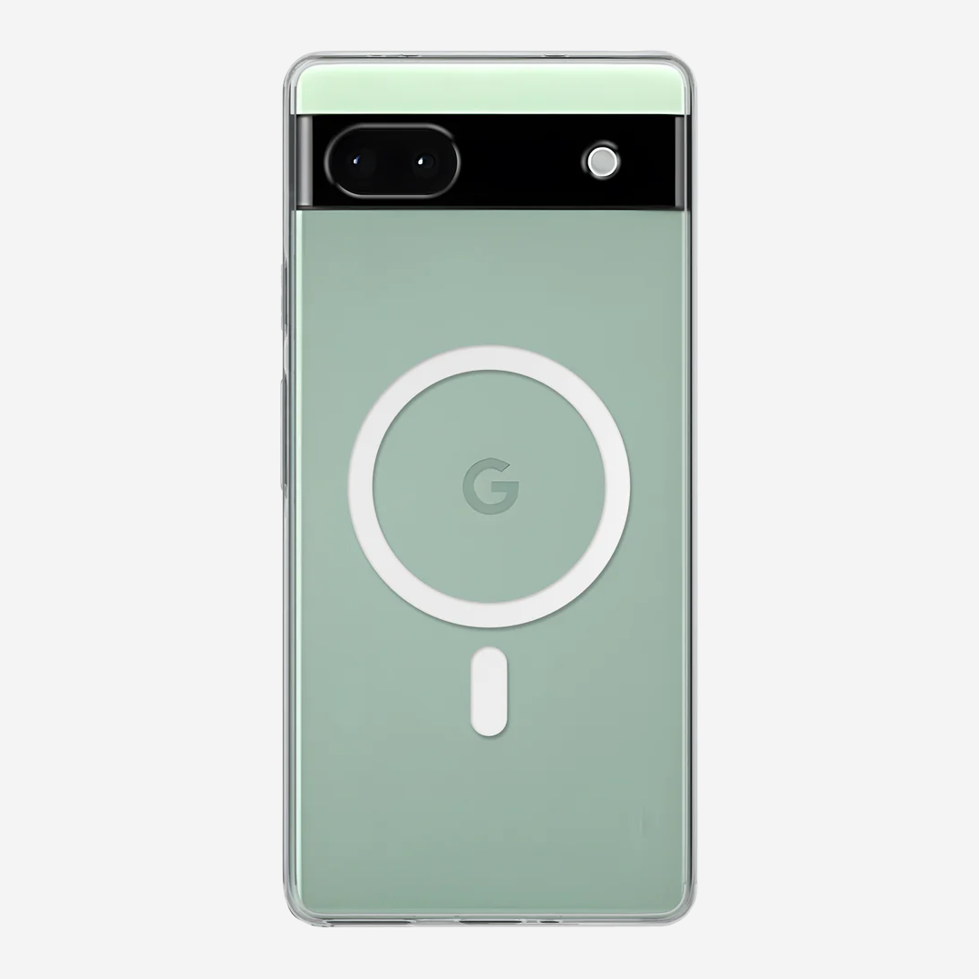 Anti Yellow Magsafe Clear Transparent Case - Google Pixel 6A