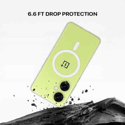 Anti Yellow Magsafe Clear Transparent Case - One Plus Nord CE3