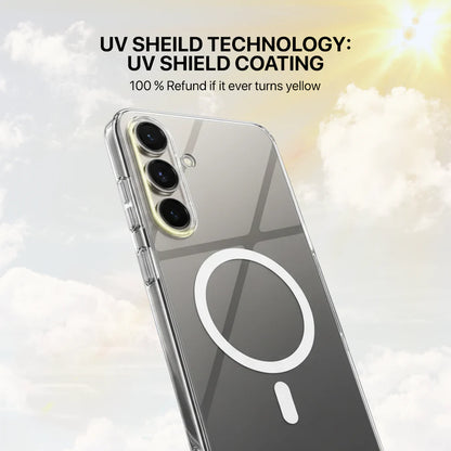 Anti Yellow Magsafe Clear Case Samsung - Galaxy S23 PLUS
