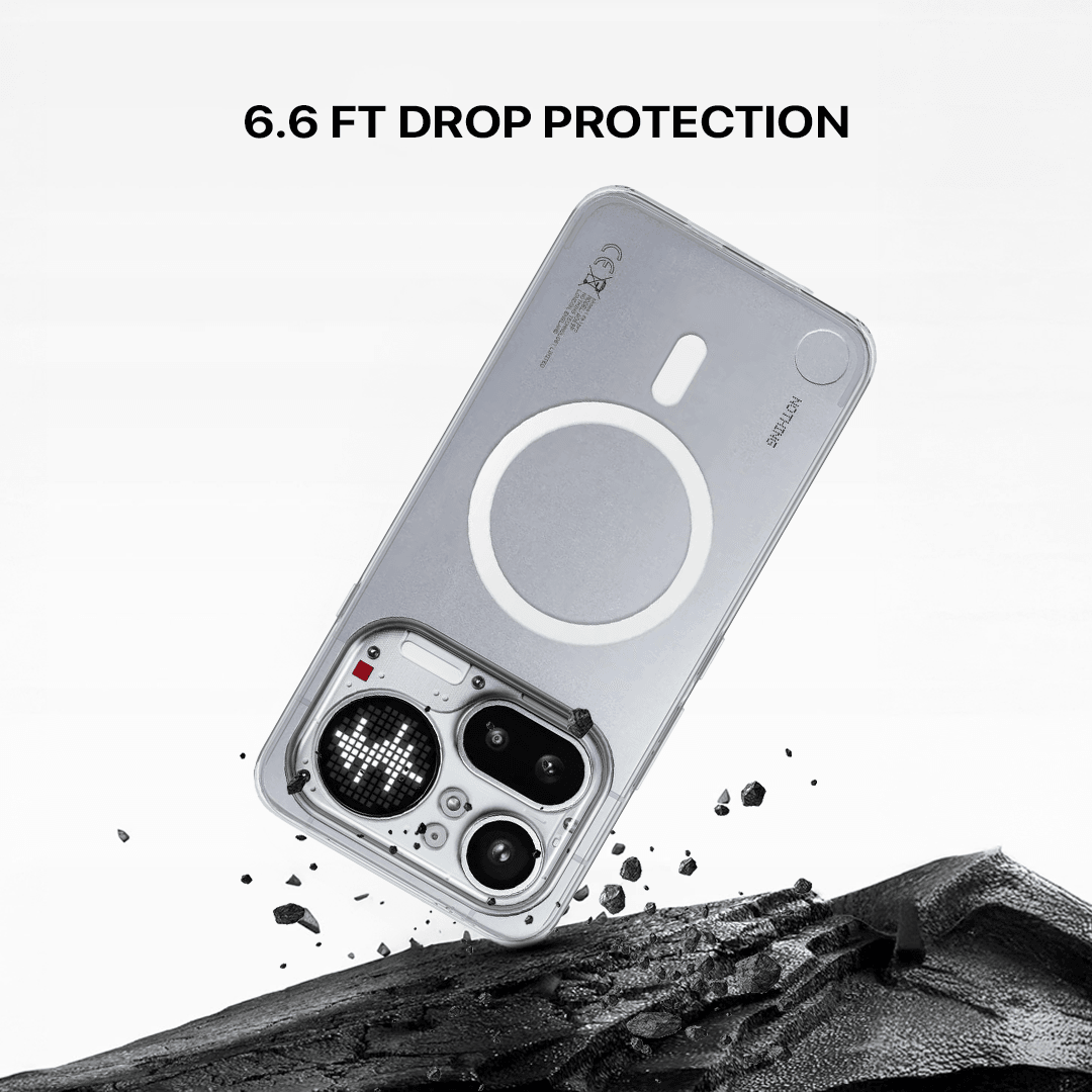 Anti Yellow Magsafe Clear Transparent Case - Nothing (PH 4A Pro)