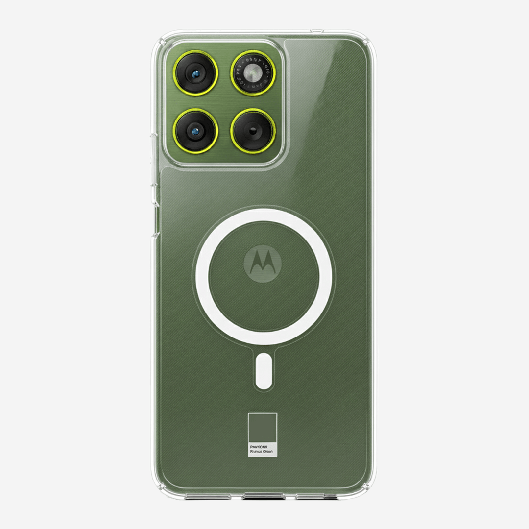 Anti Yellow Magsafe Clear Case - Motorola Edge 70