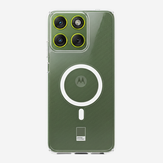 Anti Yellow Magsafe Clear Transparent Case - Motorola Edge 70