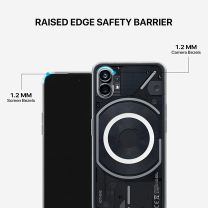 Anti Yellow Magsafe Clear Transparent Case - Nothing (PH 1)