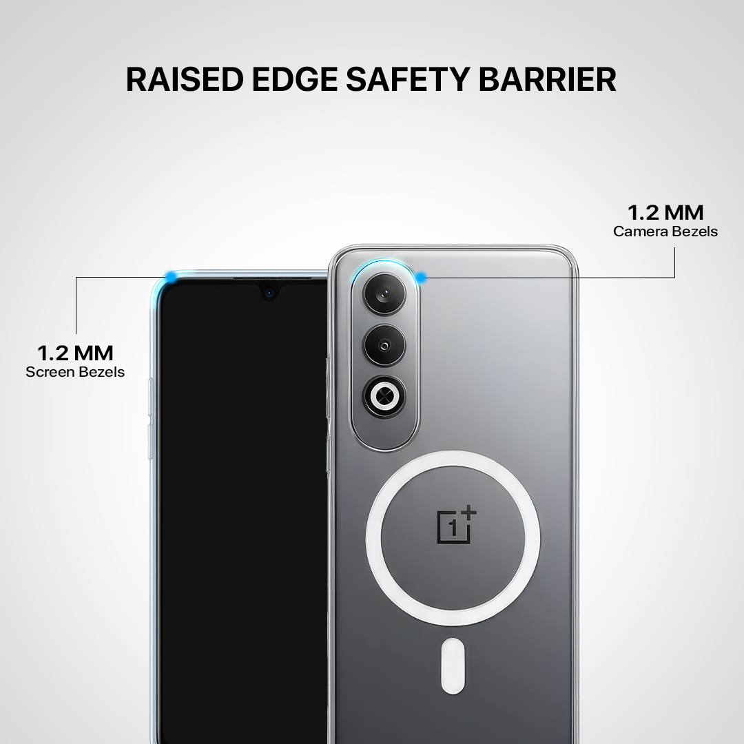 Anti Yellow Magsafe Clear Transparent Case - One Plus Nord CE 4