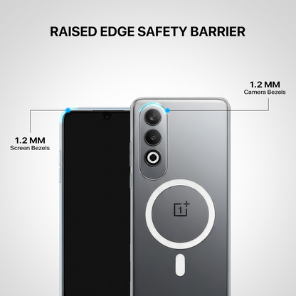 Anti Yellow Magsafe Clear Transparent Case - One Plus Nord CE 4