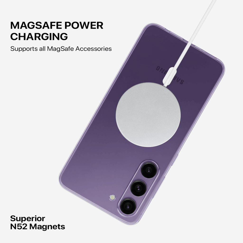 Anti Yellow Magsafe Clear Case Samsung - Galaxy A57