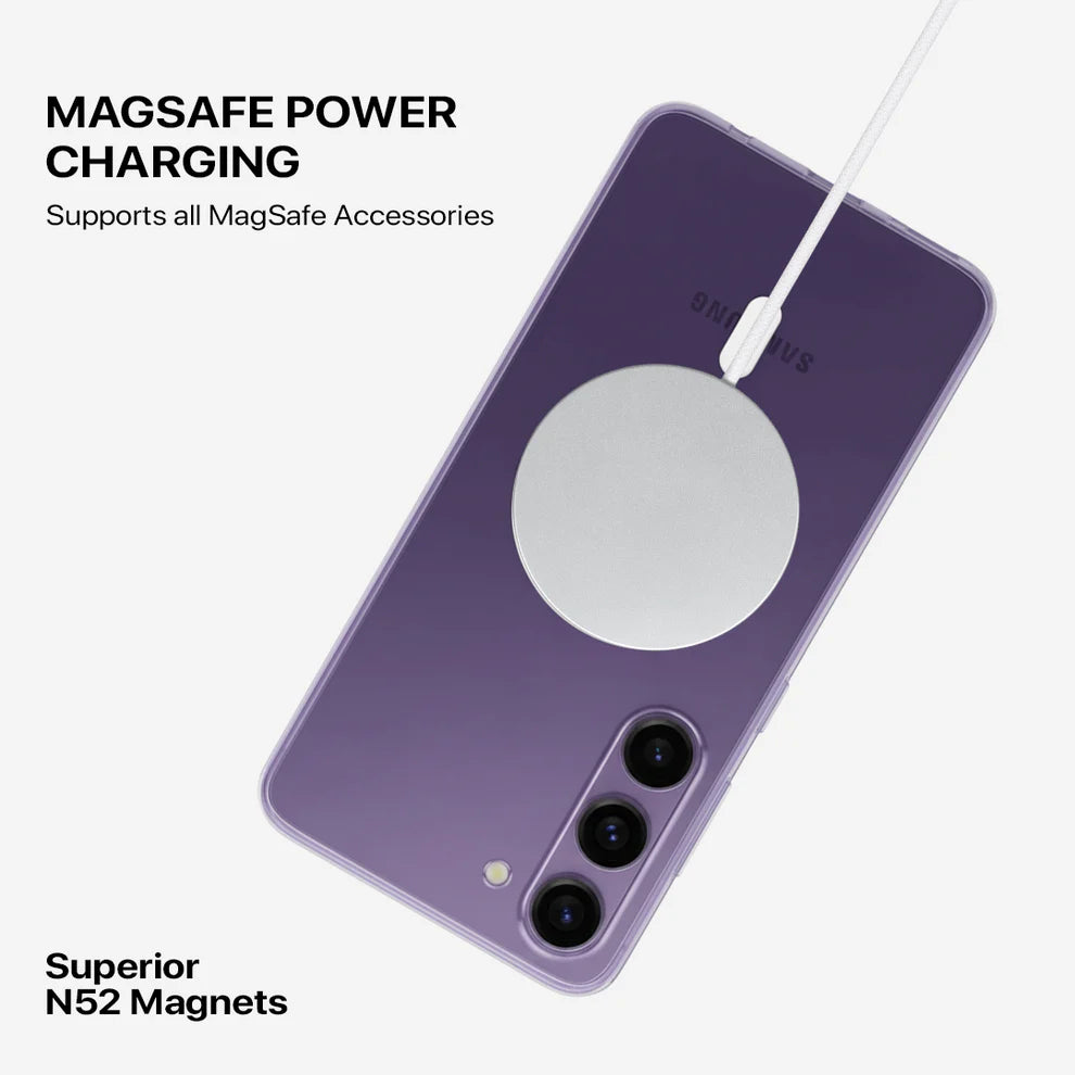 Anti Yellow Magsafe Clear Case Samsung - Galaxy S23 PLUS