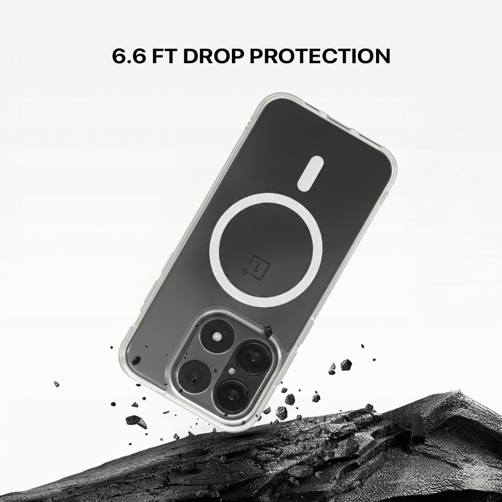 Anti Yellow Magsafe Clear Case - One Plus 15