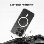 Anti Yellow Magsafe Clear Case - One Plus 15