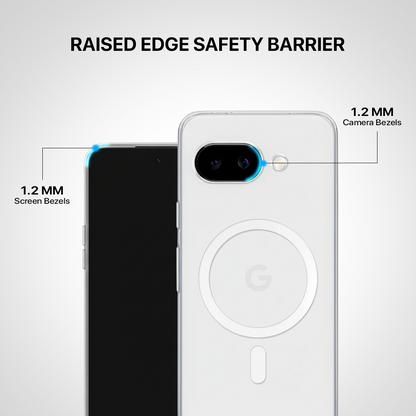 Anti Yellow Magsafe Clear Transparent Case - Google Pixel 9A