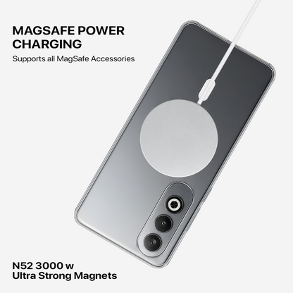 Anti Yellow Magsafe Clear Transparent Case - One Plus Nord CE 4