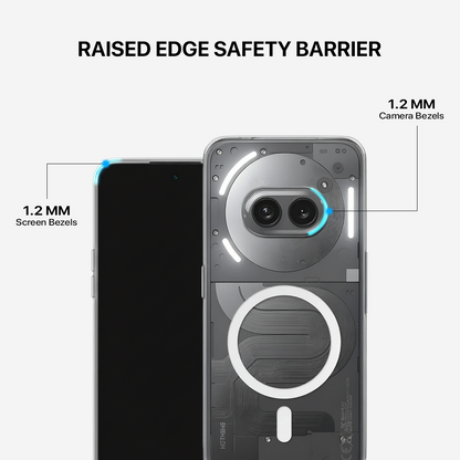 Anti Yellow Magsafe Clear Transparent Case - Nothing (PH 2A)